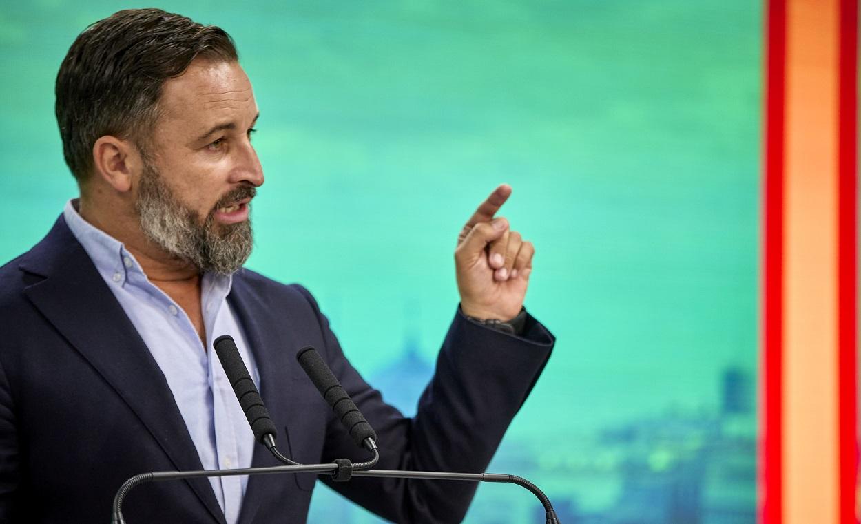 Líder de Vox, Santiago Abascal. EP