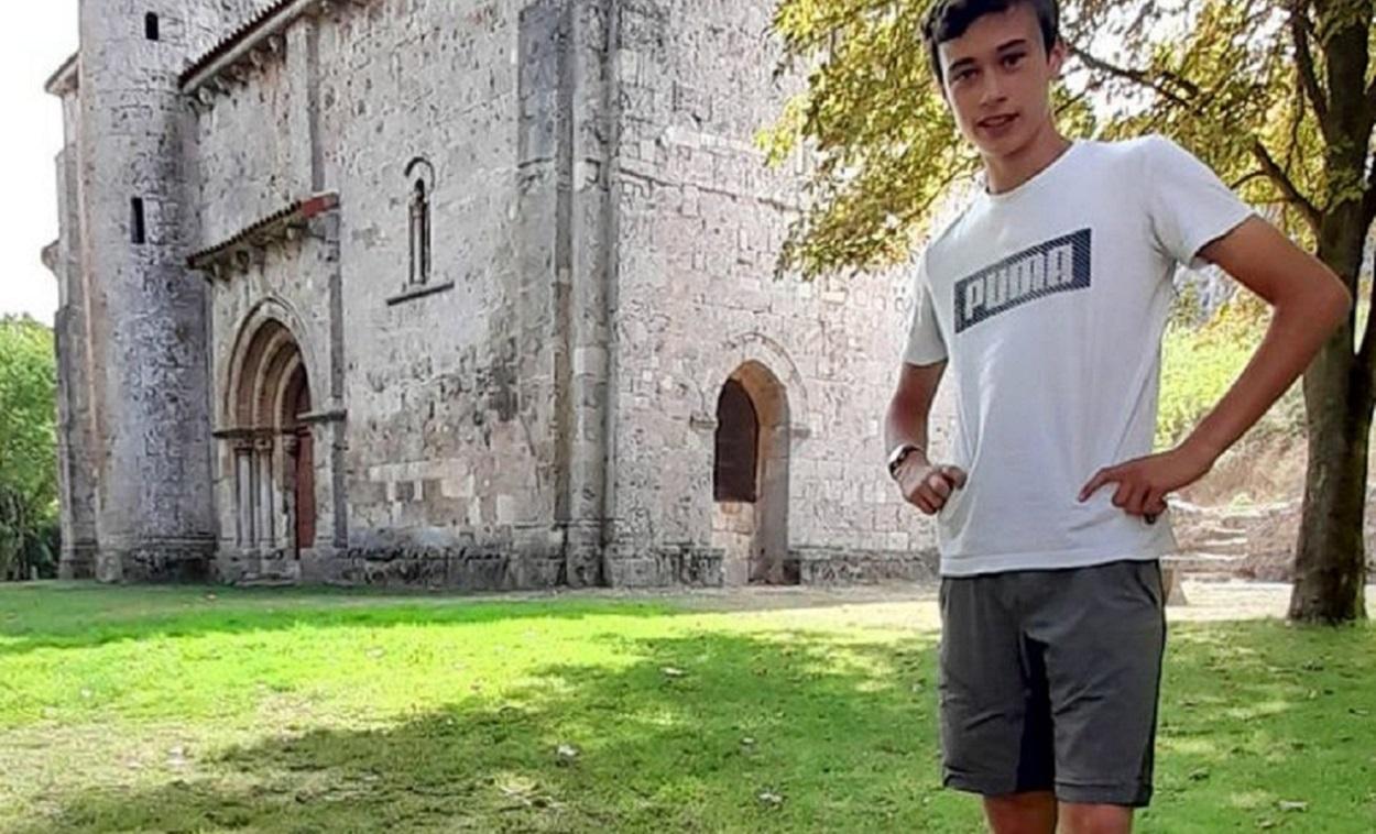 Jorge Rey, el chico de Monasterio de Rodilla, en Byurgos, convertido en meteorólogo de una radio local.