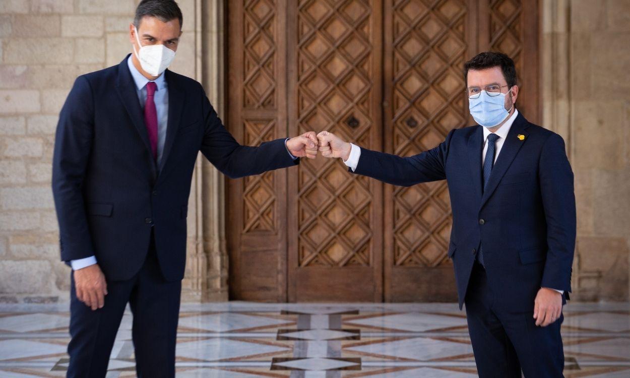 Segunda reunión de la mesa del diálogo entre el Gobierno central y el Govern catalán. EP