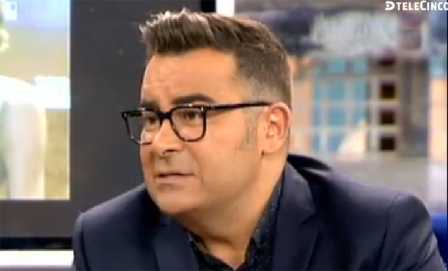 El presentador Jorge Javier Vázquez durante uno de sus programas
