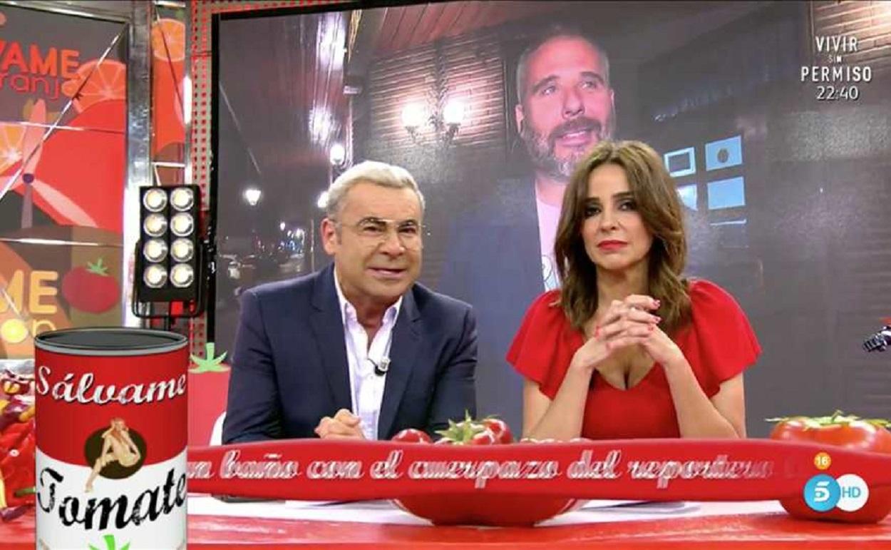 Jorge Javier Vázquez y Carmen Alcayde. Telecinco.