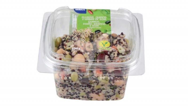 Imagen de la ensalada de quinoa y verduras de Lidl