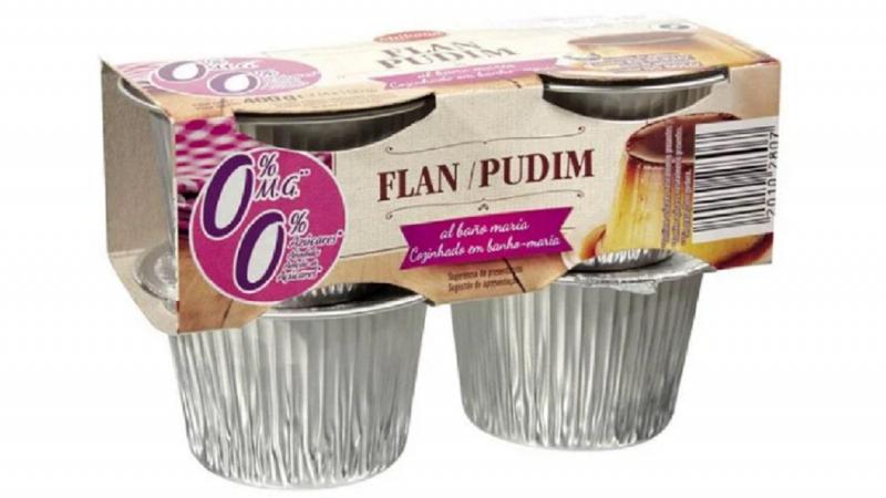 Imagen del flan 0% materia grasa de Lidl