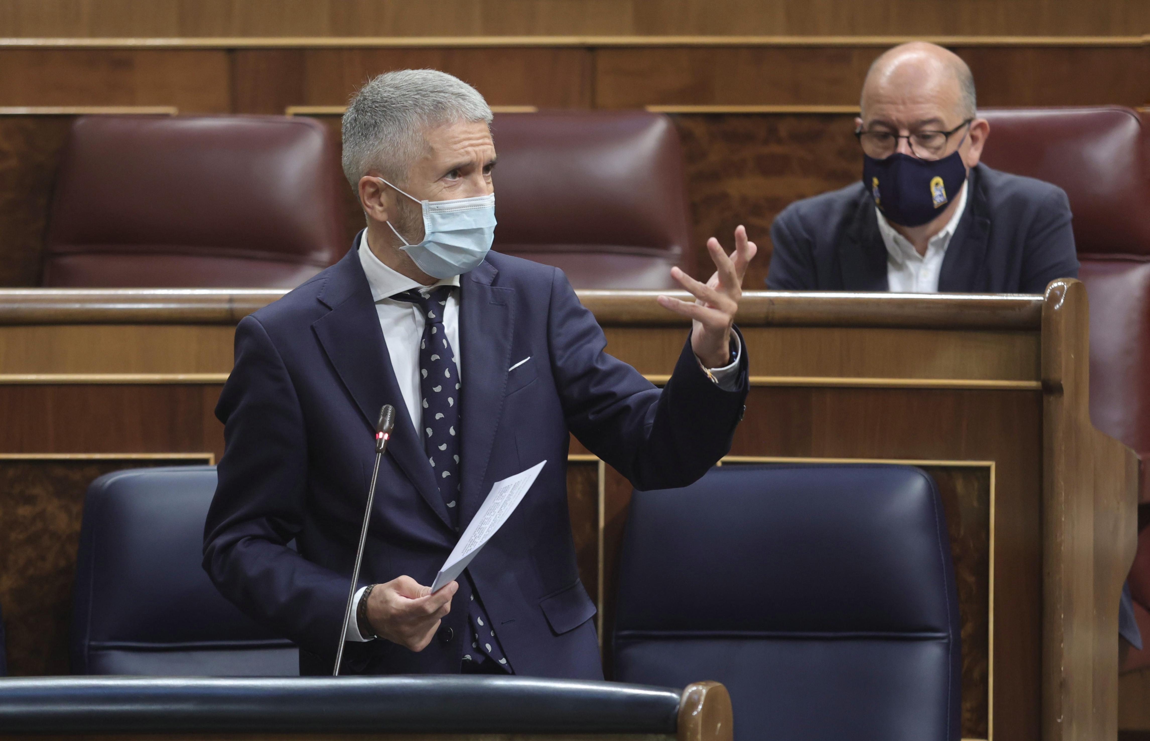 El ministro interior Fernando Grande-Marlaska.