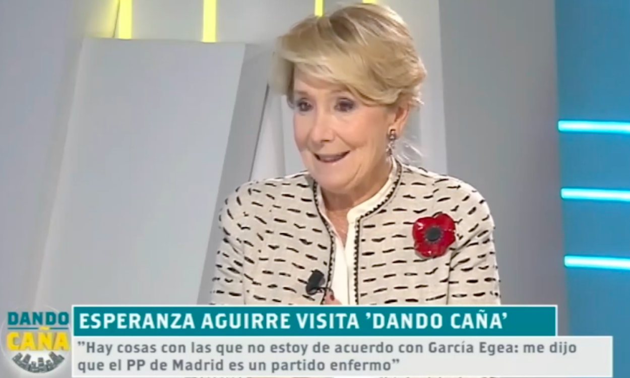 Esperanza Aguirre el El Toro TV