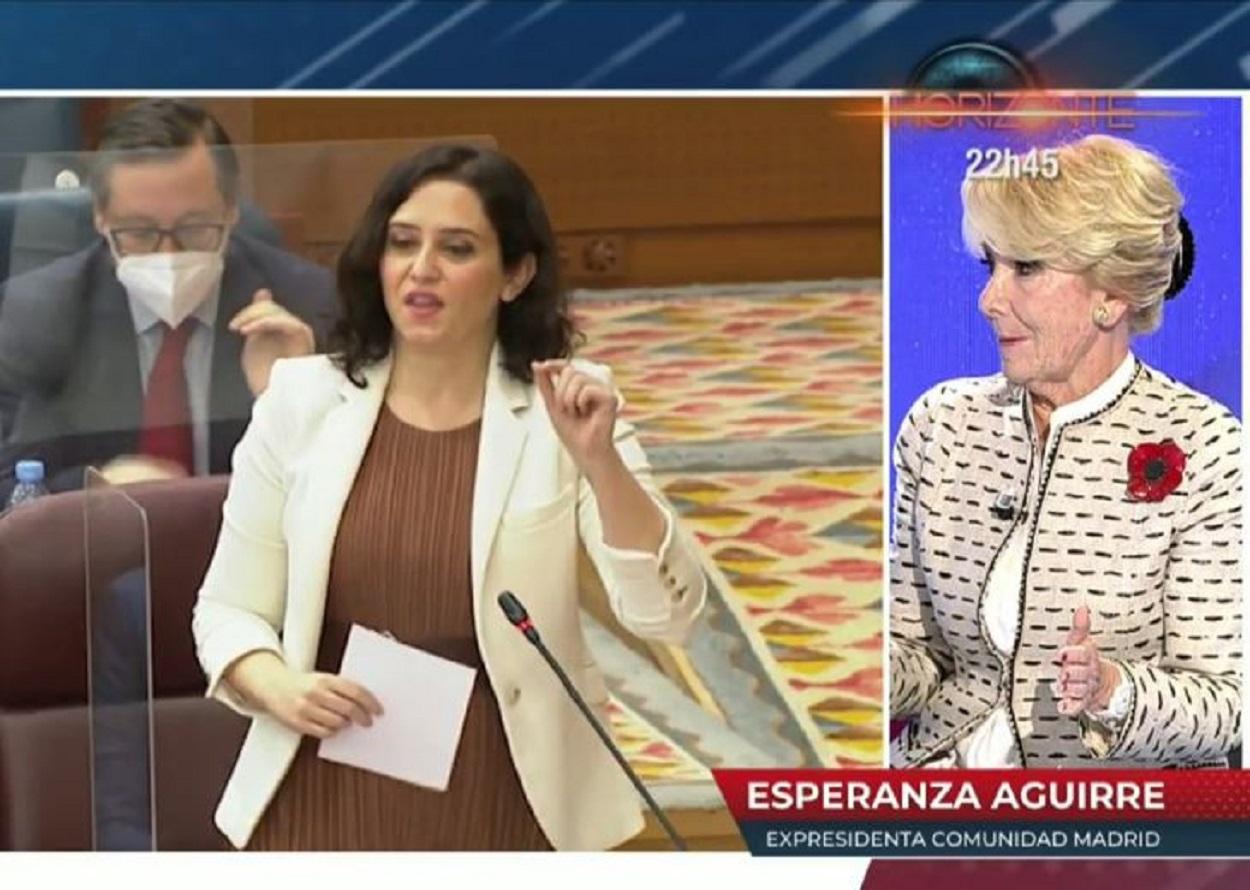 Esperanza Aguirre se estrena en Todo es mentira. Cuatro
