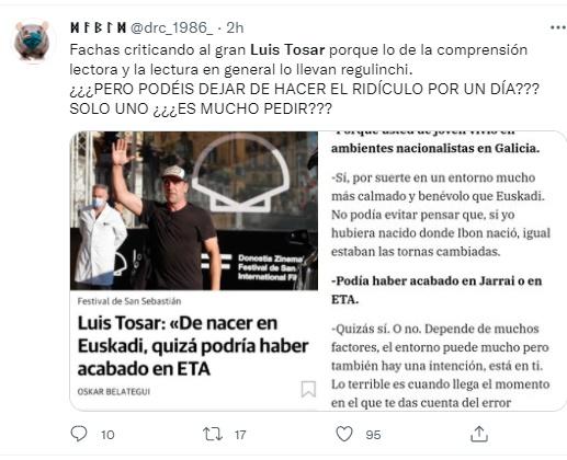 Defensa de Tosar 2 Defensa de Tosar 2