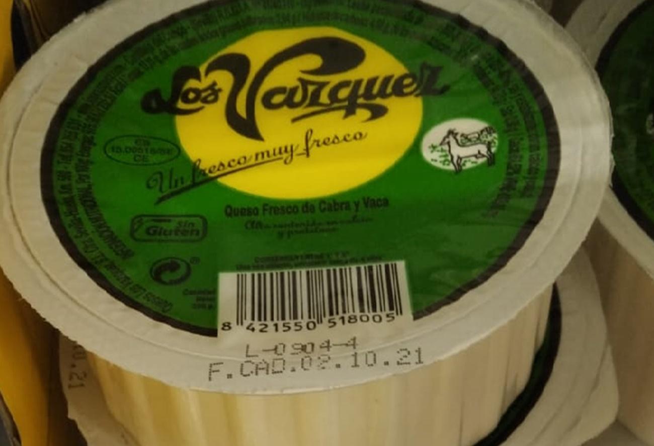 Queso fresco afectado por la alerta sanitaria