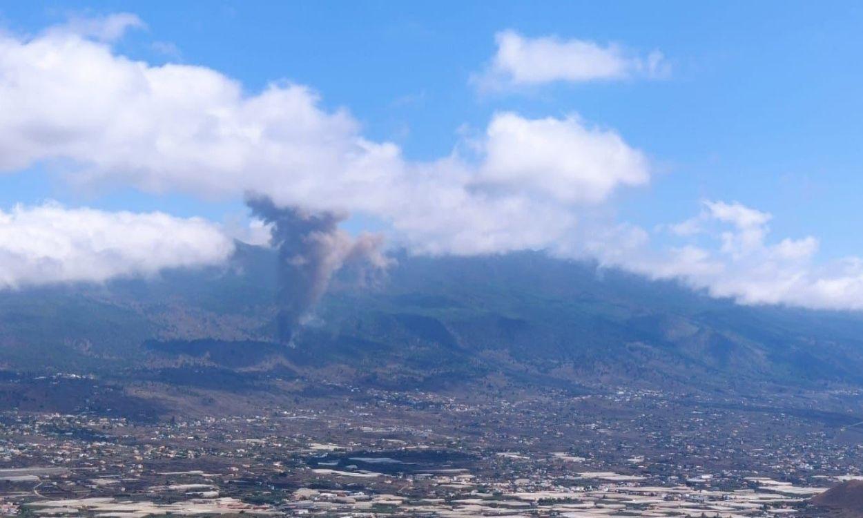 Entra en erupción el volcán de la Cumbre Vieja de La Palma