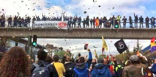 Marchas de la Dignidad vuelven para la campaña electoral