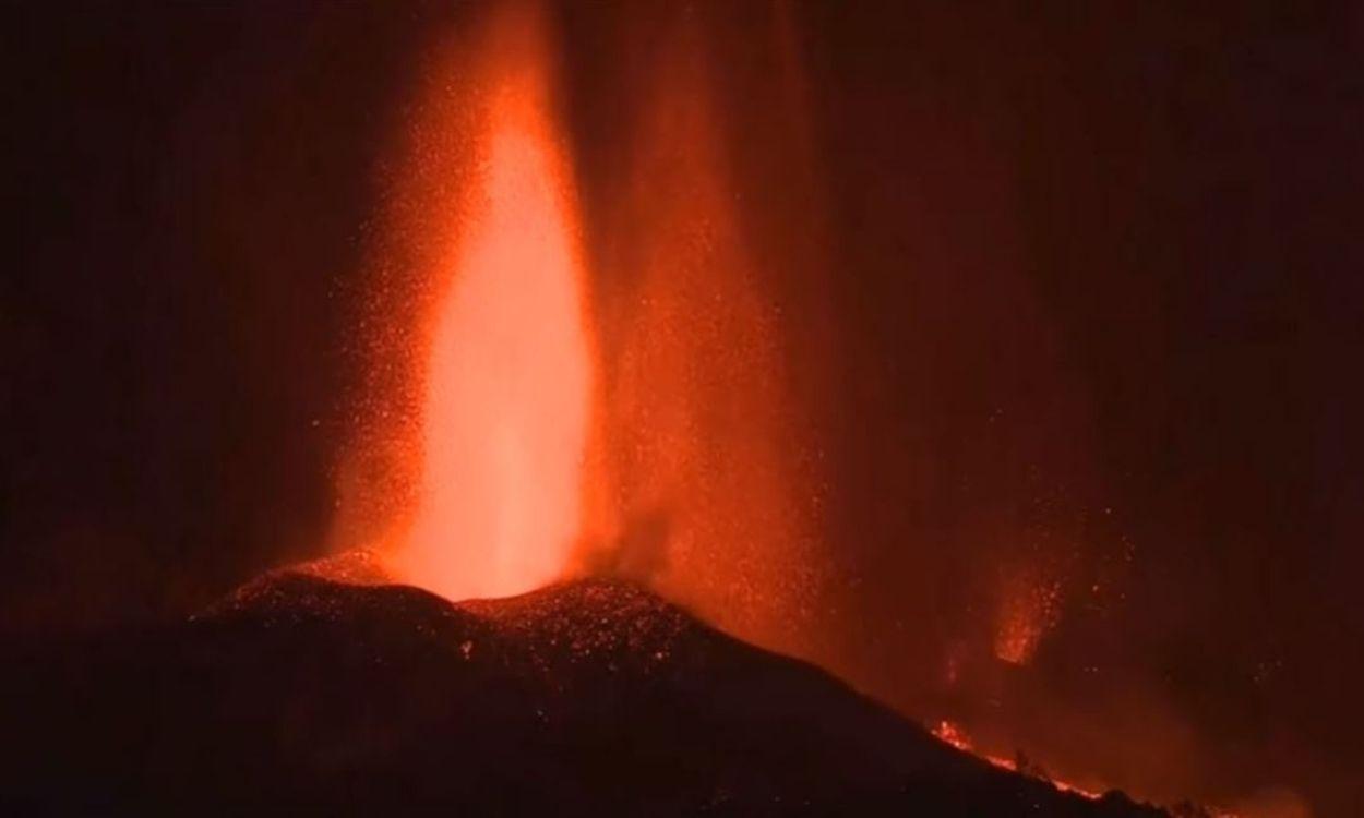 Erupción volcánica en La Palma. YouTube.