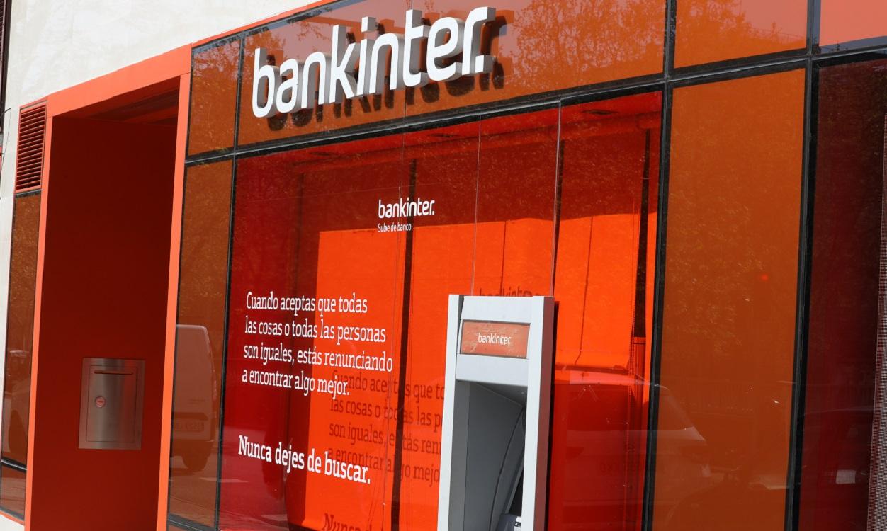 Oficina de Bankinter en la capital. EP