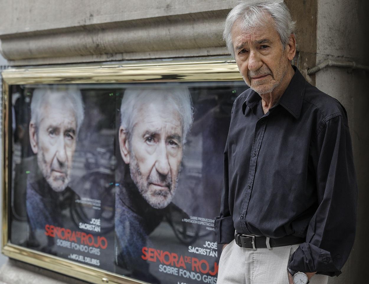 José Sacristán recibe el premio Nacional de Cinematografía. Europa Press