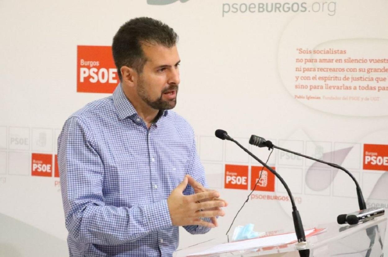 Tudanca, reelegido secretario general del PSOE en Castillay León. Europa Press