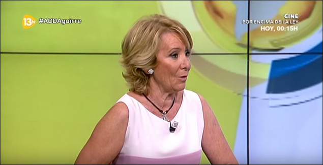 Aguirre: “Rita Maestre es un cañón”, que la saquen para “seducir”