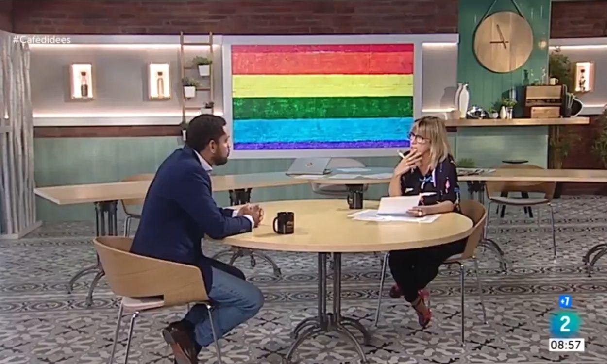 Ignacio Garriga entrevistado por Gemma Nierga. La 2 (RTVE)