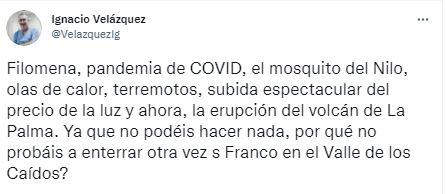 tuit ignacio velazquez valle caidos tuit ignacio velazquez valle caidos