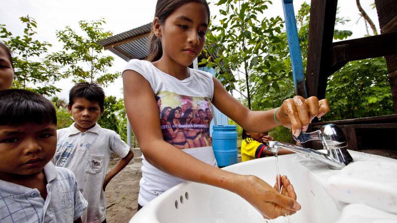 Proyecto de Fundación Aquae y Unicef en la Amazonía Perú