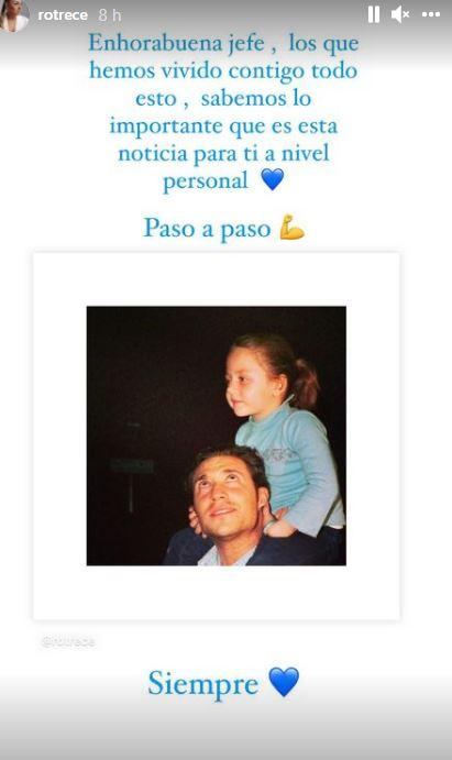 Historia de Rocío Flores en Instagram Historia de Rocío Flores en Instagram