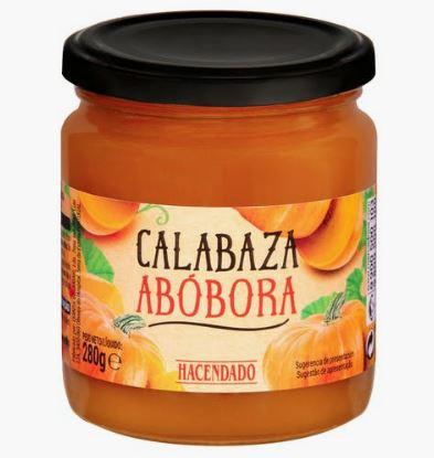 Nueva confitura de calabaza de Mercadona