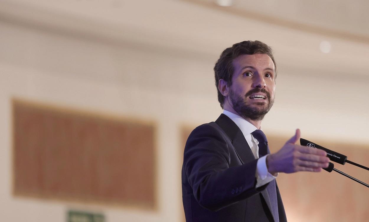 Pablo Casado, presidente del Partido Popular. EP