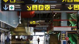 Interior del Aeropuerto de La Palma. Fuente: Europa Press.
