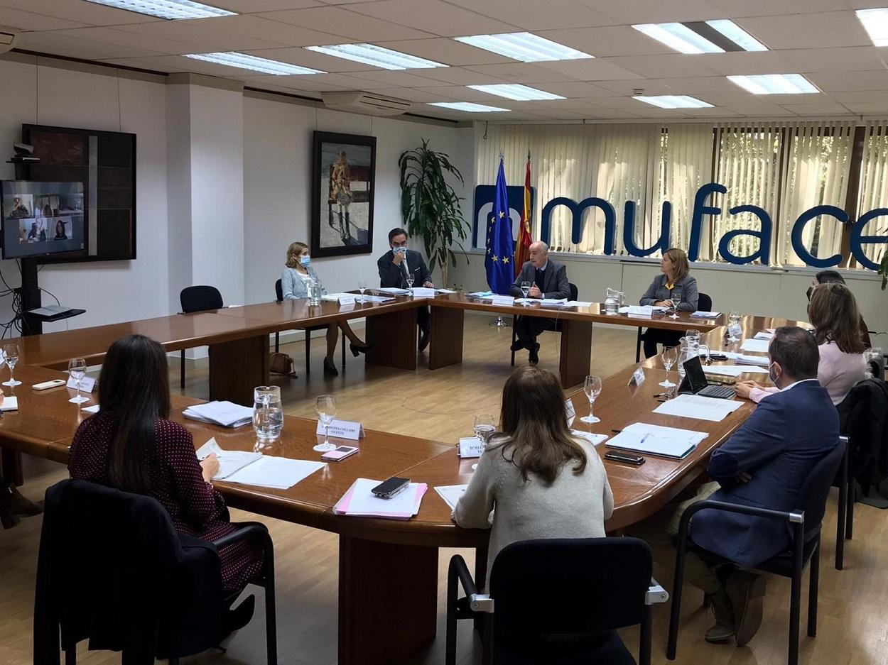 Reunión del consejo de Muface. Europa Press