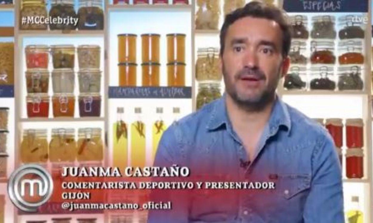 Juanma Castaño en 'MasterChef Celebrity' -  Twitter