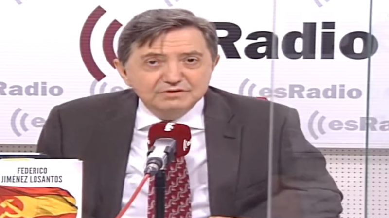 Federico Jiménez Losantos, desatado contra "ratas" de Vox. Youtube