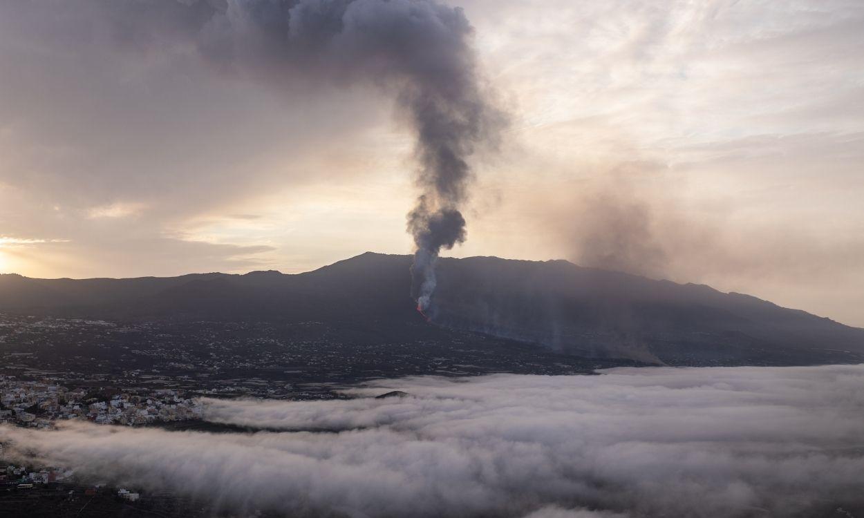 El volcán de La Palma