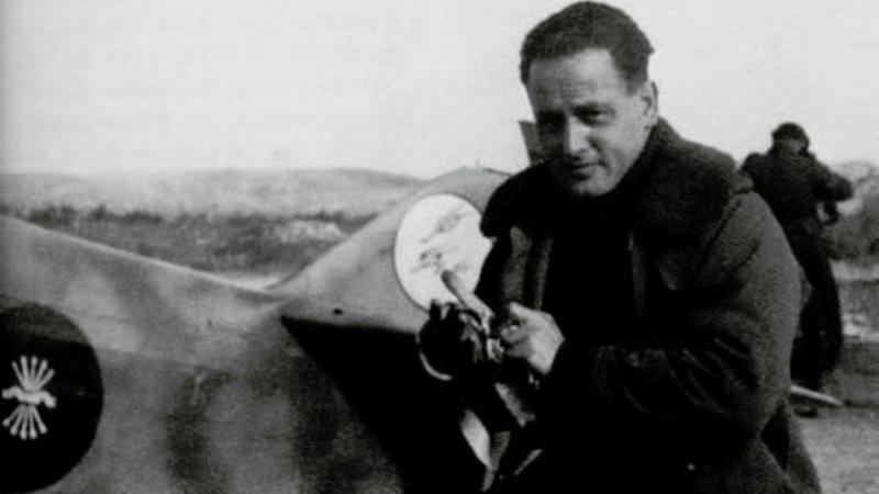 Joaquín García Morato, el aviador preferido de Franco. 