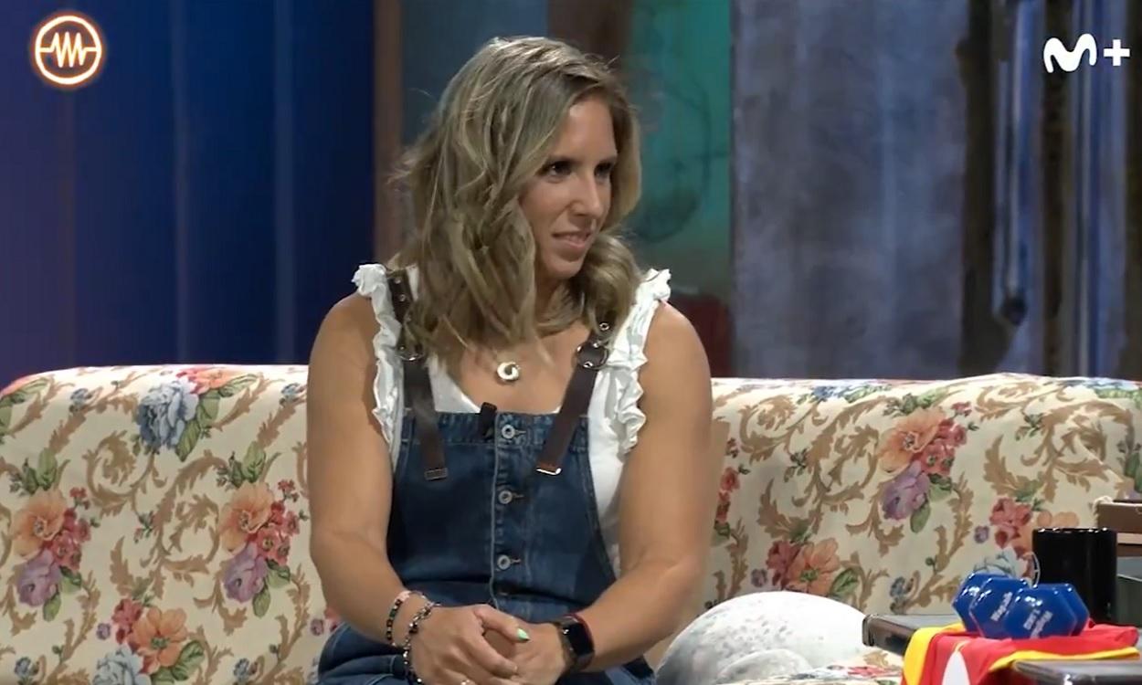Teresa Portela durante su entrevista en 'La Resistencia'