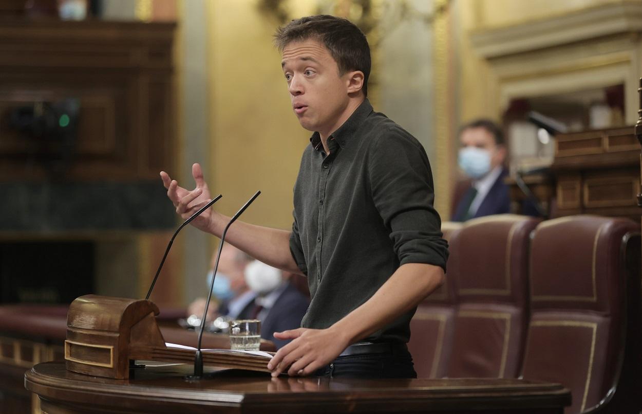 Errejón critica la postura del PP con las pensiones. Europa Press