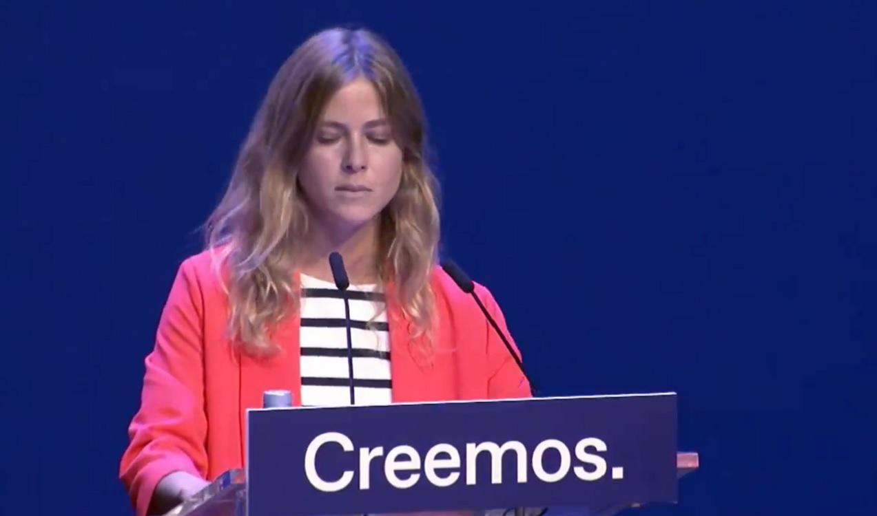 La presidenta de las Nuevas Generaciones del PP, Beatriz Fanjul. Fuente: PP.