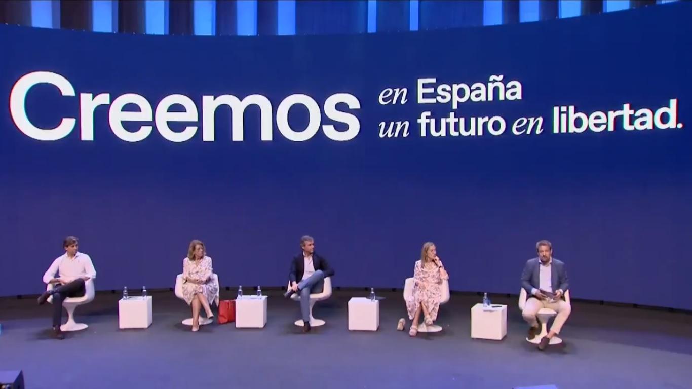 El PP exhibe músculo en su Convención Nacional y se fija la barrera de los "11 millones de votos". Fuente: Europa Press.