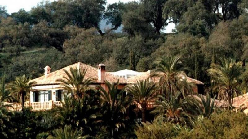 Fotografía de la casa de Julio Iglesias en Marbella. Getty Images