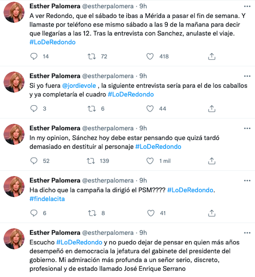 Tuits de Esther Palomera