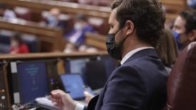 el lider del pp pablo casado en una sesion de control al gobierno en el congreso de los diputados 9 278x156