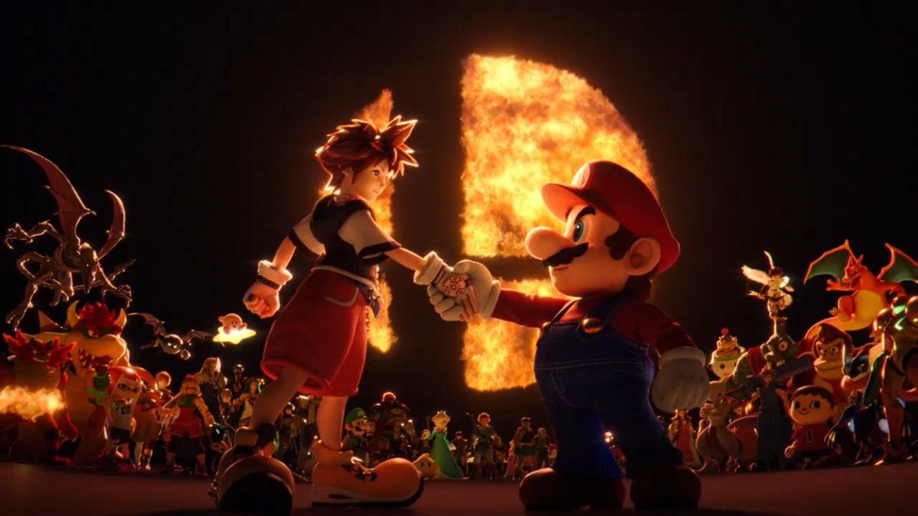 Imagen del video de presentación del nuevo personaje de Super Smash Bros. Ultimate
