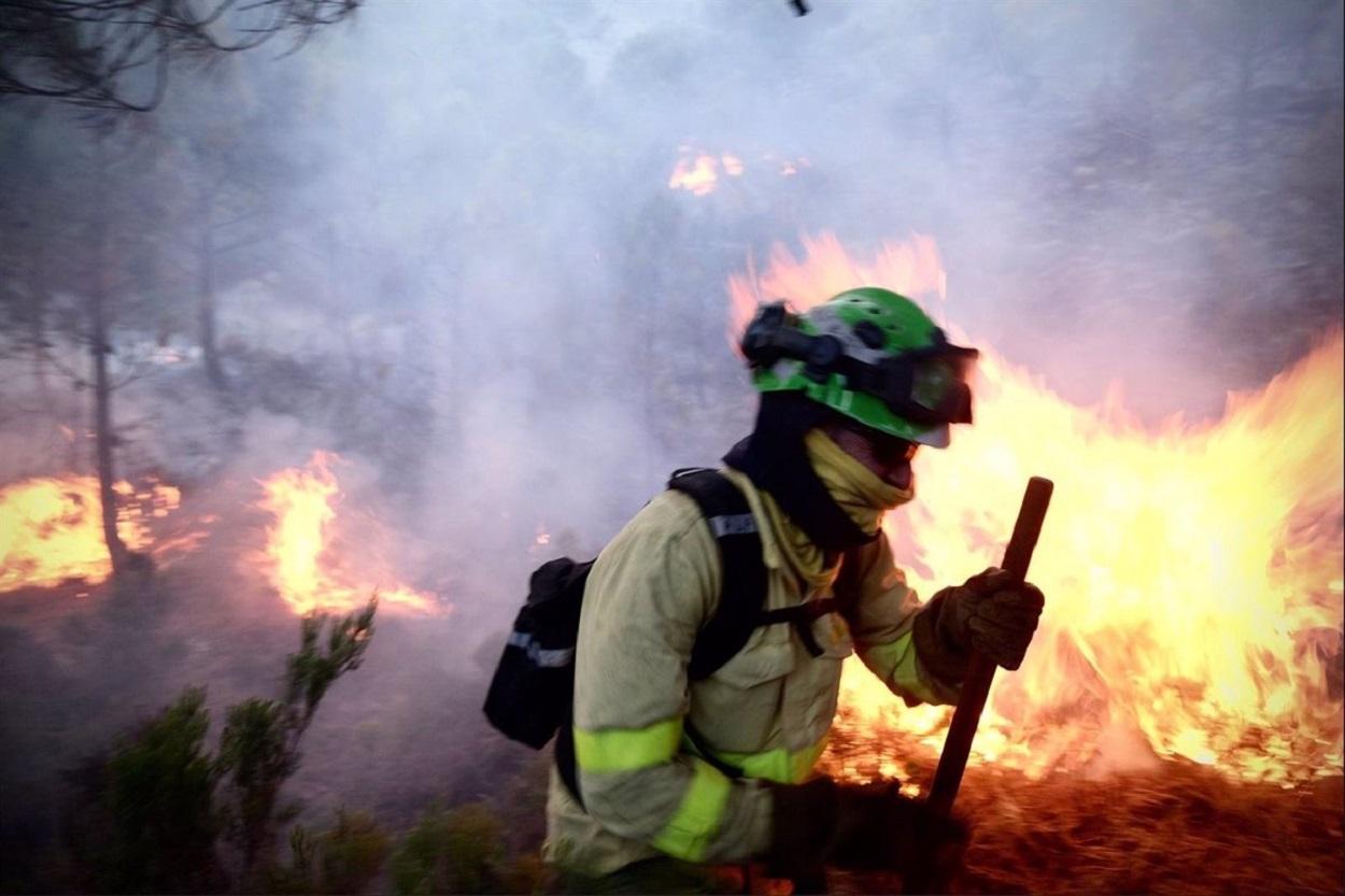 Incendio de Sierra Bermeja. EP.