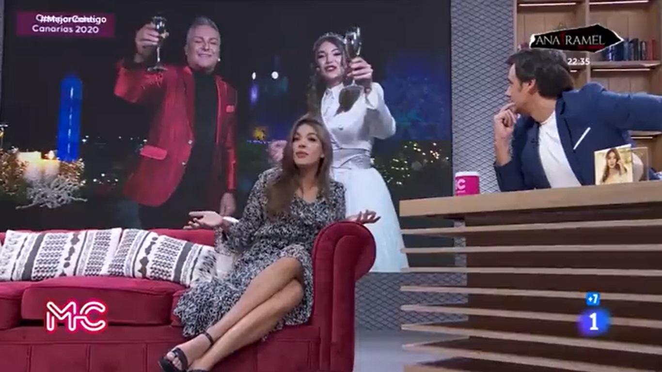 Ana Guerra visita 'Mejor contigo'. RTVE.