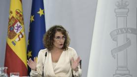 La ministra de Hacienda y Función Pública, Maria Jesús Montero durante la presentación de los Presupuestos para 2022. Europa Press