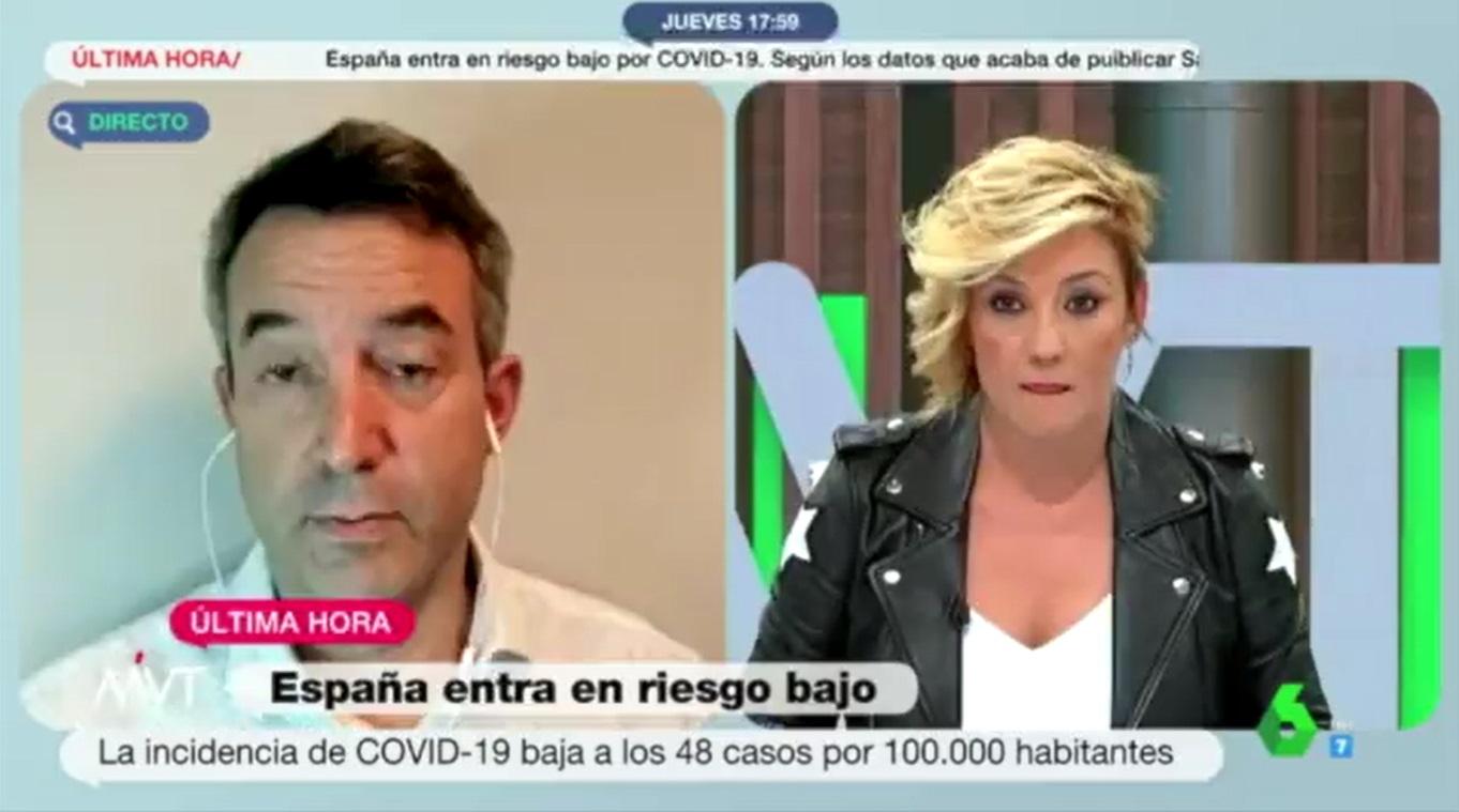 César Carballo en 'Más vale tarde'