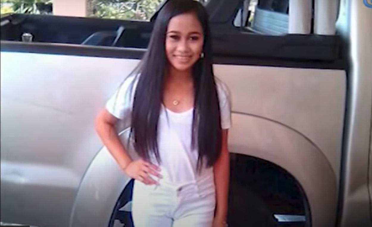 La joven filipina que padece rogeria.. Fuente Youtube