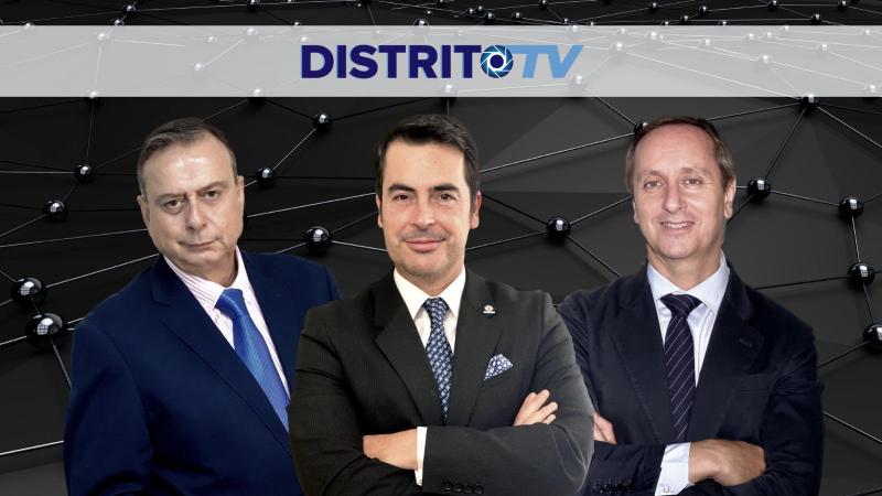 Javier Algarra, Jesús Ángel Rojo y Carlos Cuesta en la cuarta temporada de Distrito TV Javier Algarra, Jesús Ángel Rojo y Carlos Cuesta en la cuarta temporada de Distrito TV