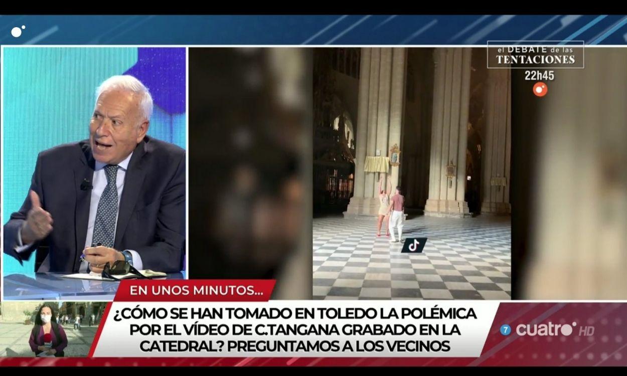 José Manuel García Margallo en 'Todo es Mentira'. Cuatro.