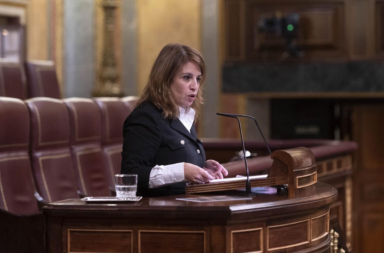 Adriana Lastra defiende la ley del solo sí es sí. Europa Press