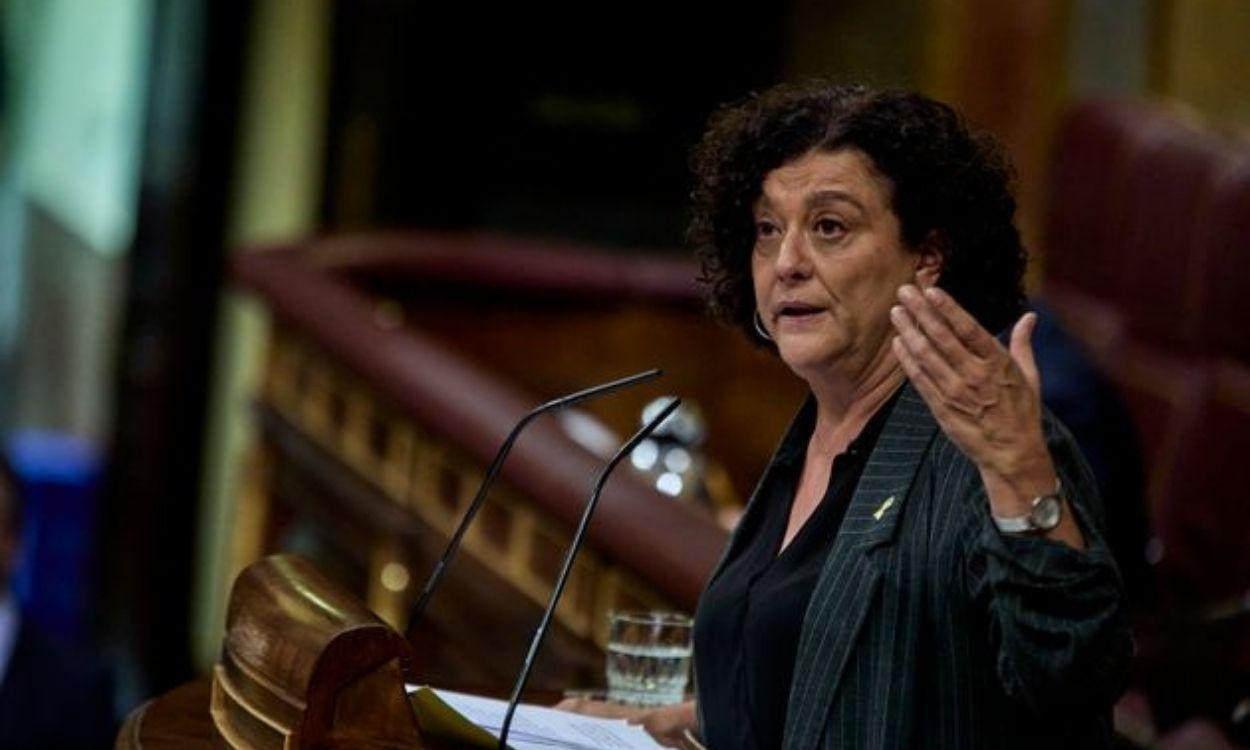 La diputada de Esquerra Republicana en el Congreso de los Diputados Pilar Valluguera 