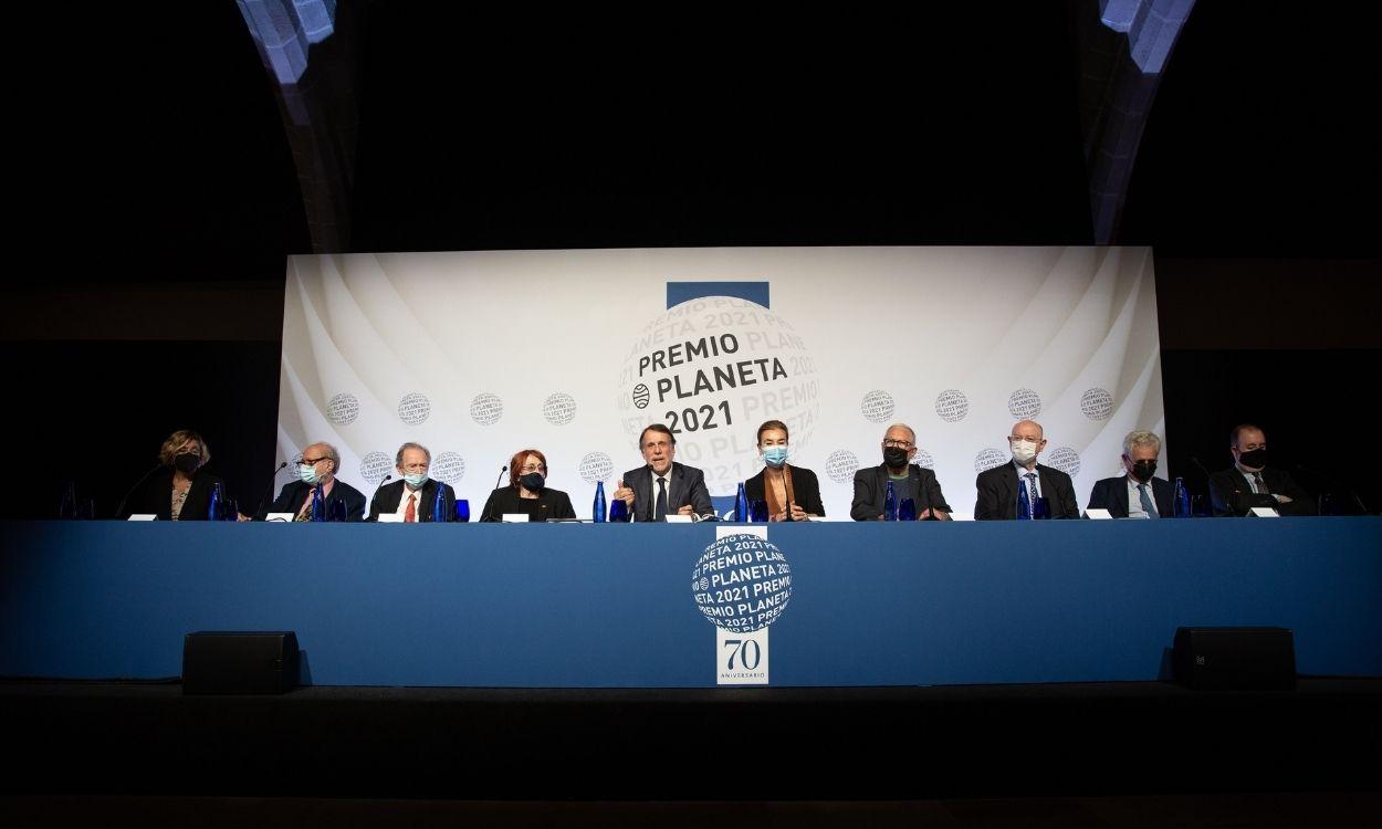 Rueda de prensa previa a la ceremonia del Premio Planeta 2021. EP