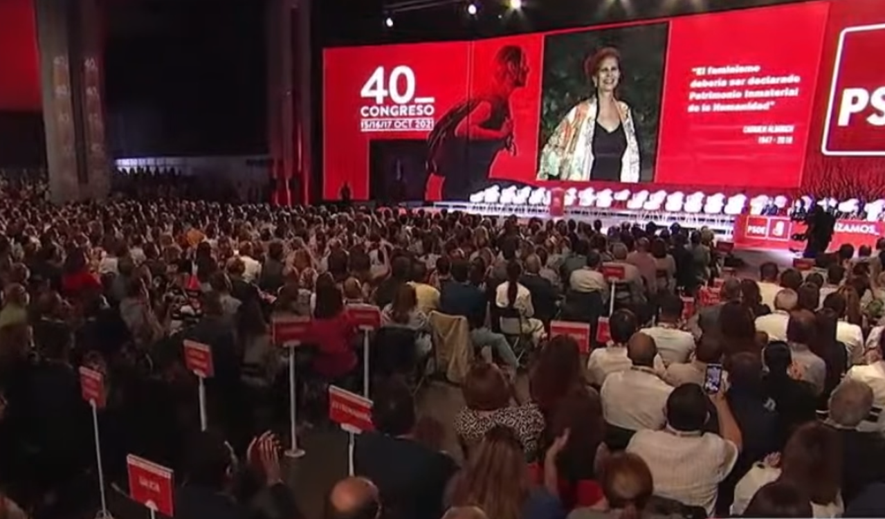 El PSOE rinde homenaje a sus dirigentes fallecidos desde el último Congreso Federal. EP